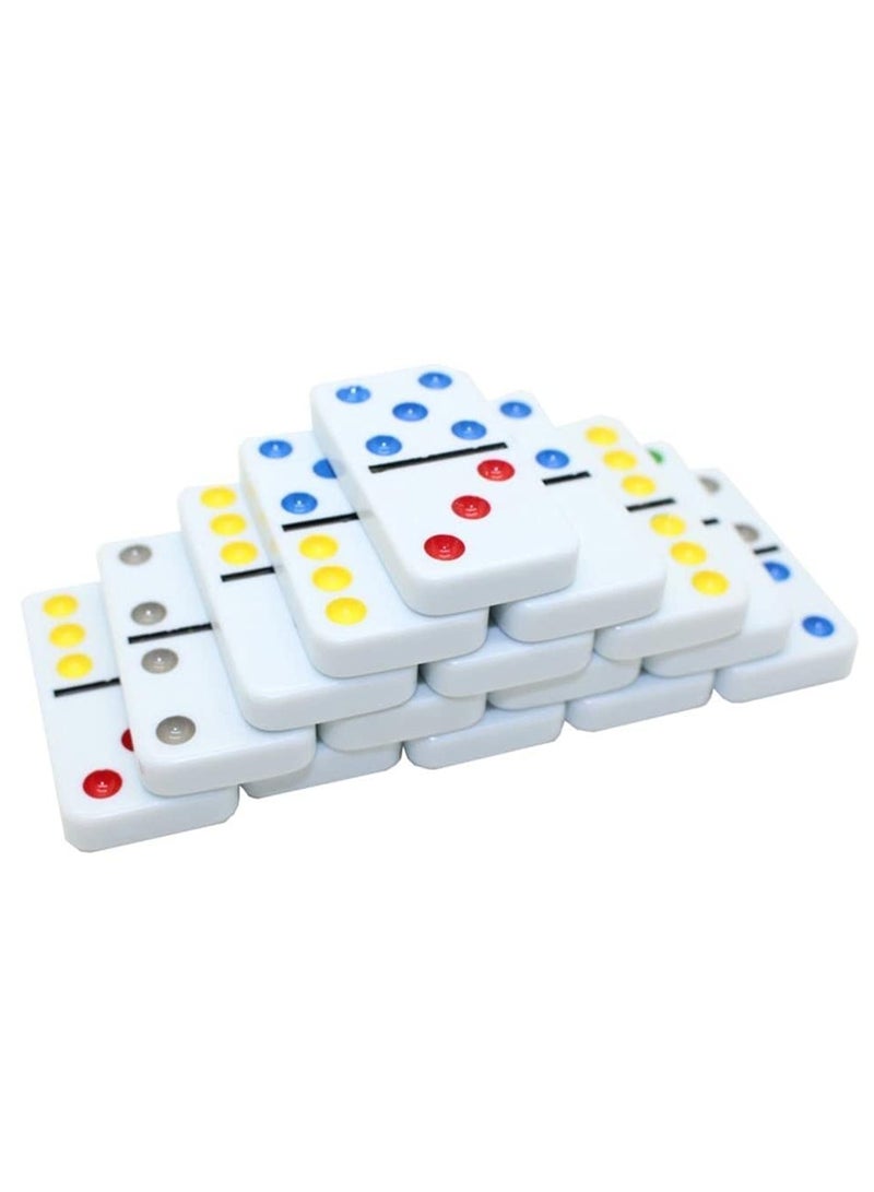 Dominoes Double Color Dot Set by Dominoes