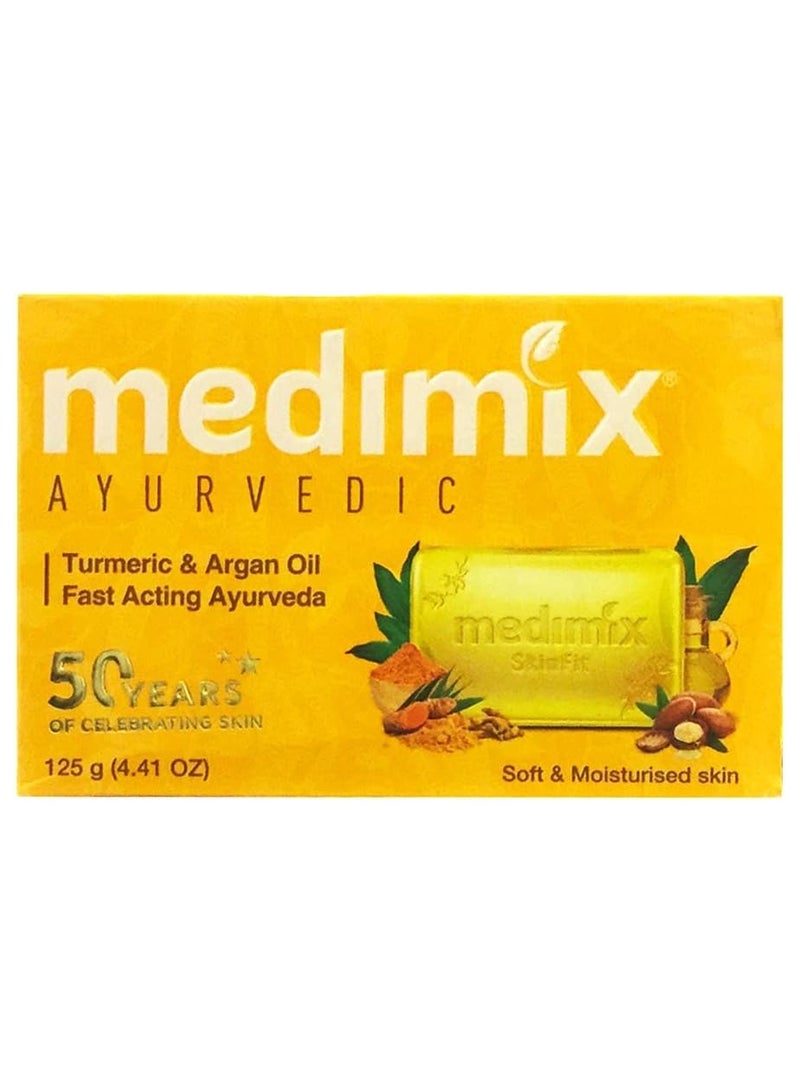 Medimix Turmeric & Argan Oil Bath Soap 125 gm