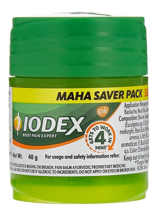 Gsk Iodex Multi Purpose Pain Balm 40G