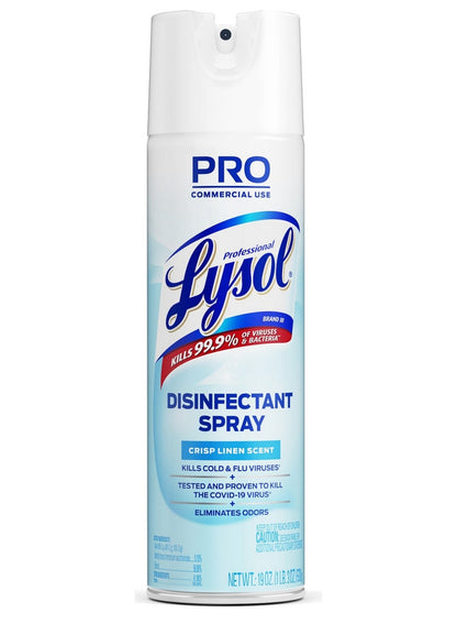 Lysol Disinfectant Spray Crisp Linen 538 G