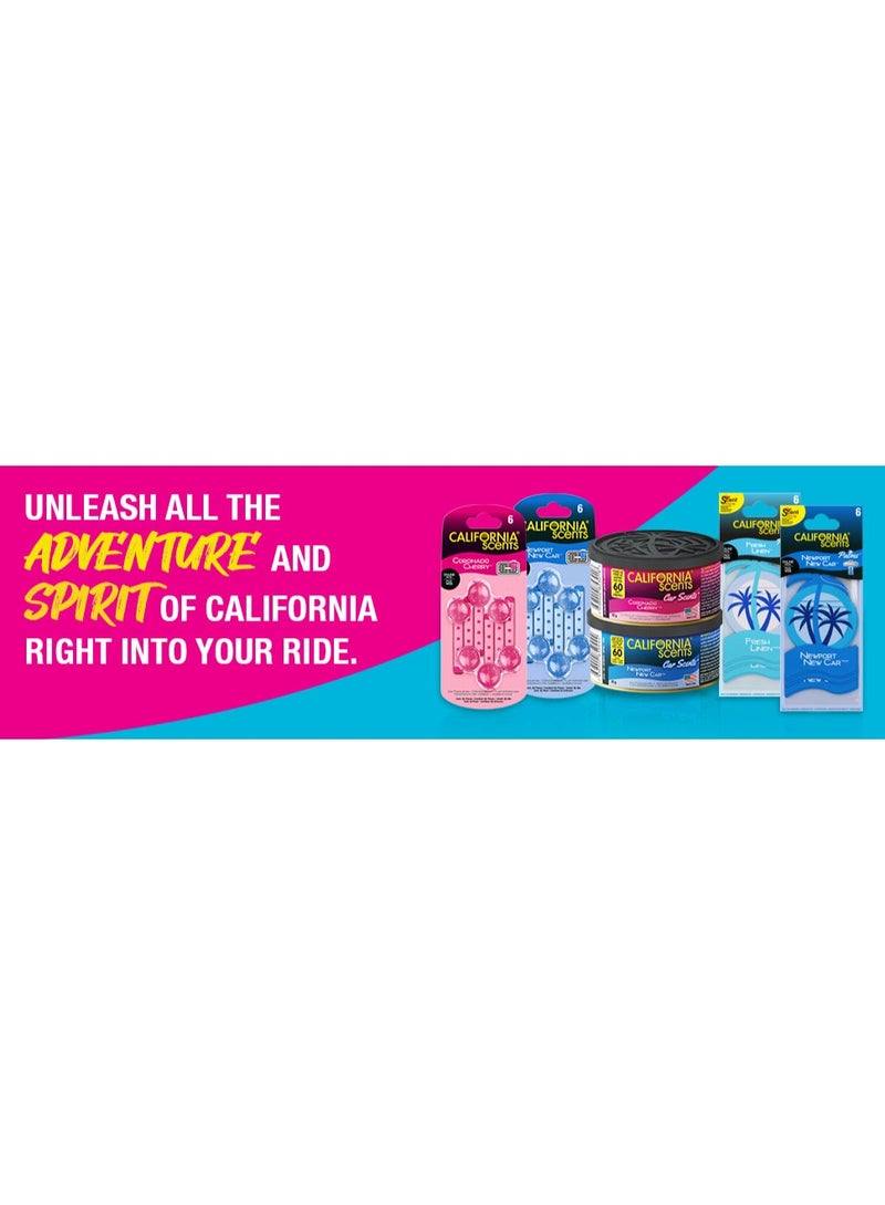 California Scents Ice Scent Car Fresheners