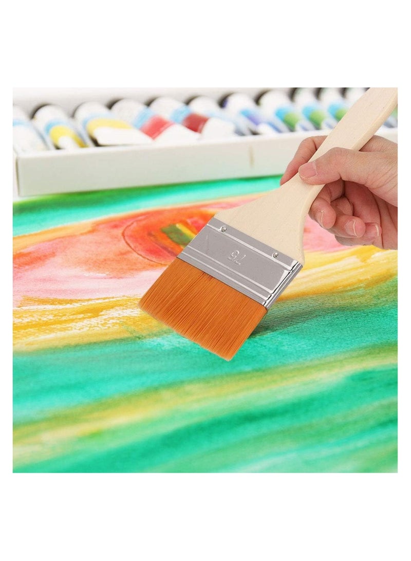 Premium Flat Paint Brush Set - Generic