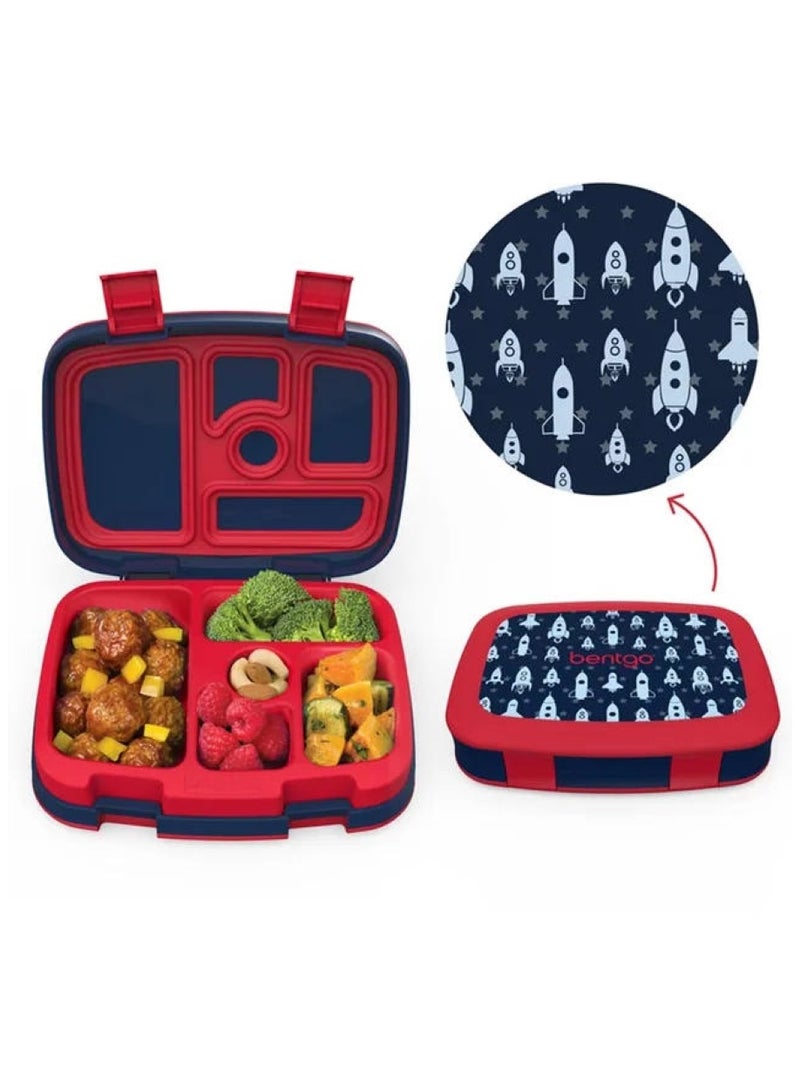 Bentgo Kids Lunch Box Rocket - Premium Quality