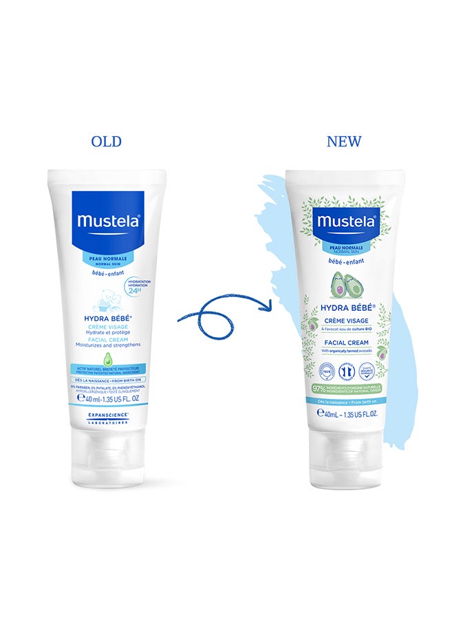 Mustela Hydra Bebe Facial Cream for Normal Skin