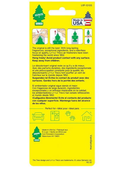 Little Trees Vanillaaroma Air Freshener - Premium Aroma