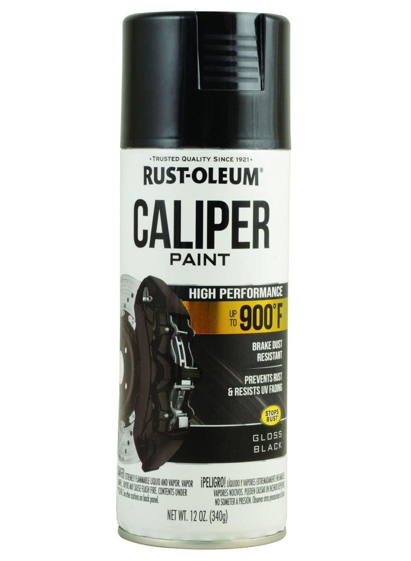 RUST-OLEUM Caliper Paint Gloss Black 340G