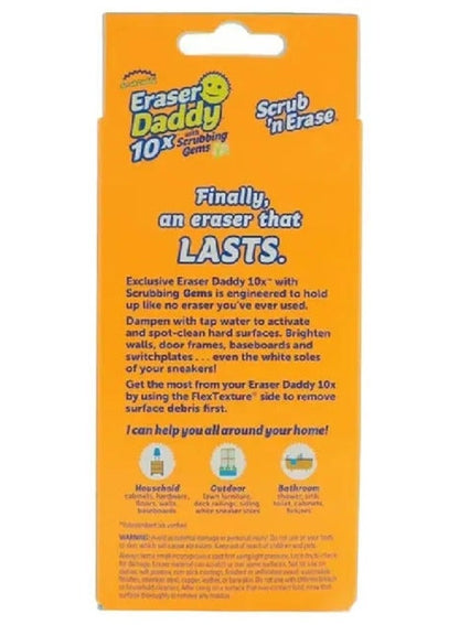 Scrub Daddy Eraser Daddy Scrubbing Gems 2 Pack