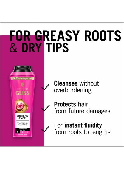 Schwarzkopf Gliss Supreme Length Protection Shampoo