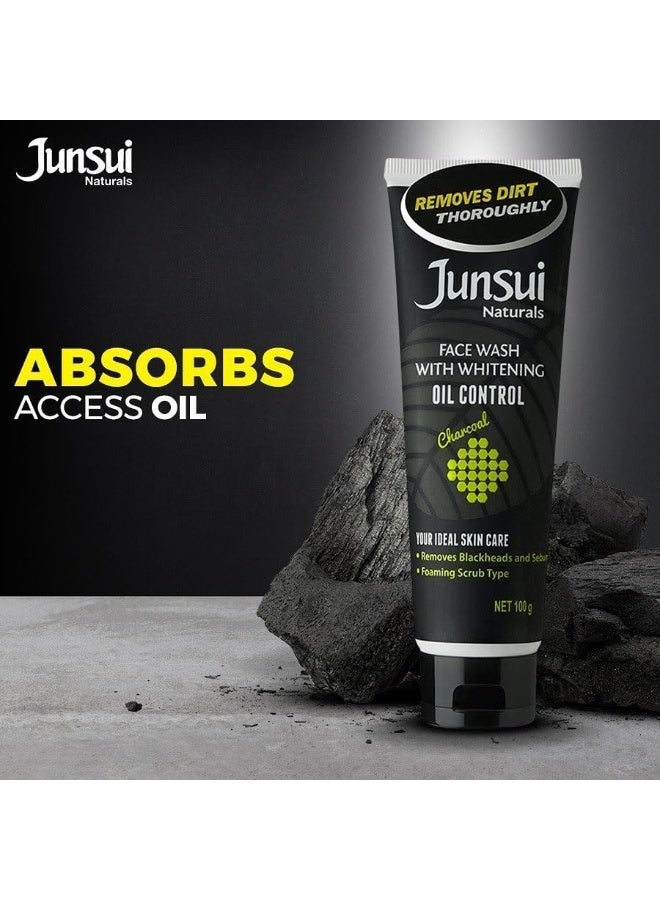 Junsui Naturals Face Wash With Charcoal