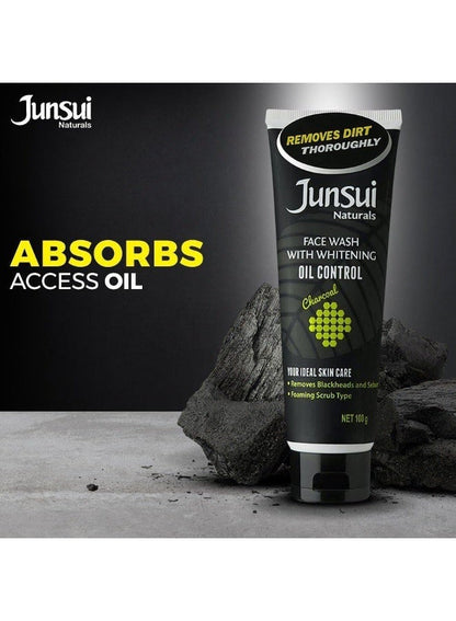 Junsui Naturals Face Wash With Charcoal