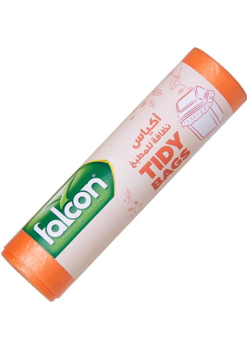 Falcon Tidy Bags Orange 34 Liter - 15 Bags