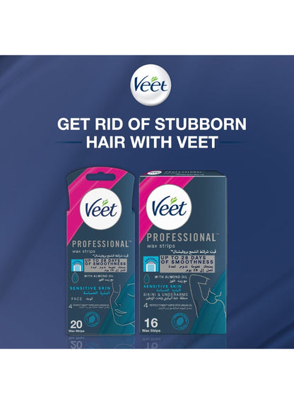 Veet Hair Removal Wax Strips for Sensitive Skin
