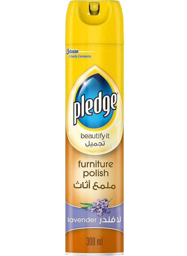 Pledge Beautify It Furniture Polish Spray Lavender