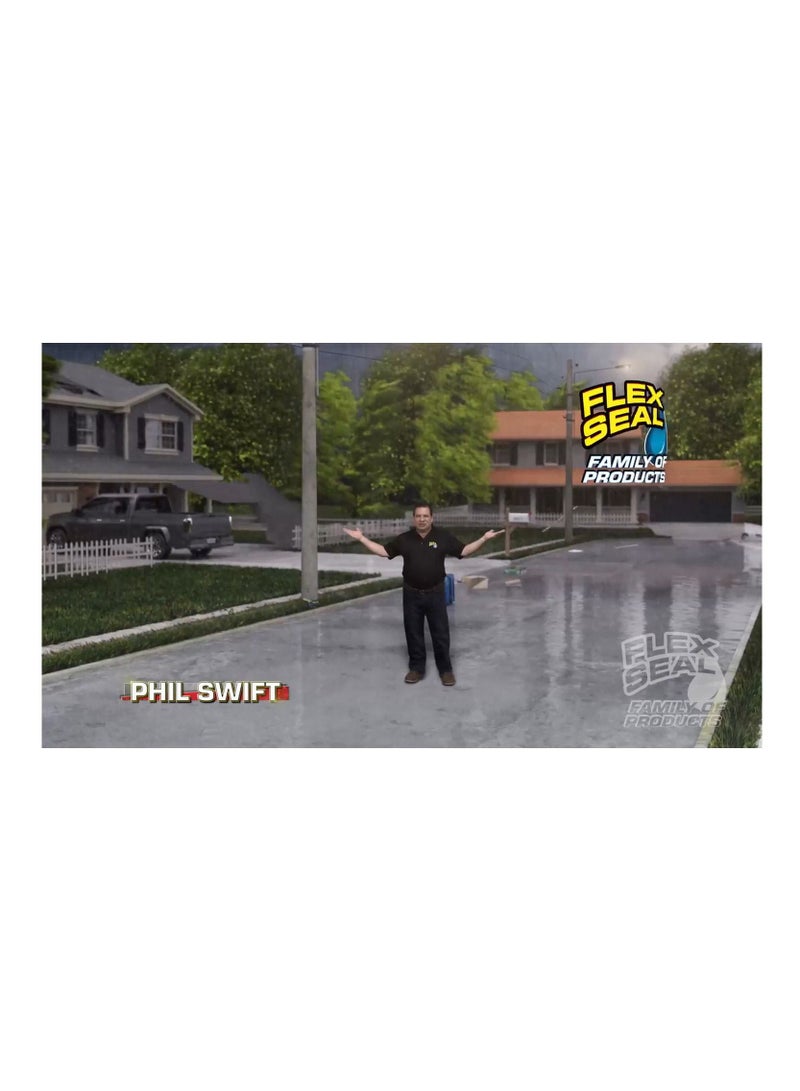 FLEX TAPE Strong Waterproof Tape 20.3x12.7 cm, Black