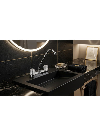 brand home, cold water, deck mount, ease built, home plus, kitchen faucet, large pots, mount type, pots pans, profile kitchen, profile kitchen faucet, style key, type deck, type dual, water flow