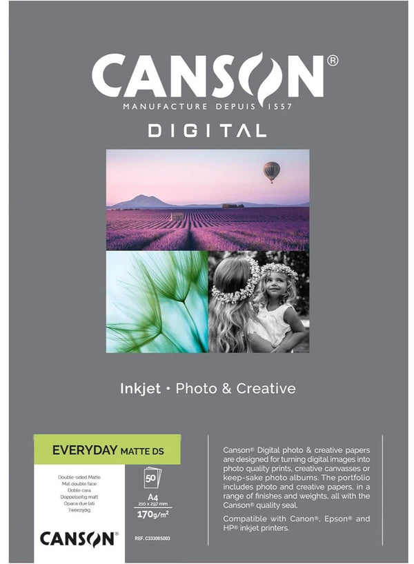 CANSON Digital Everyday Double Sided Matt Paper