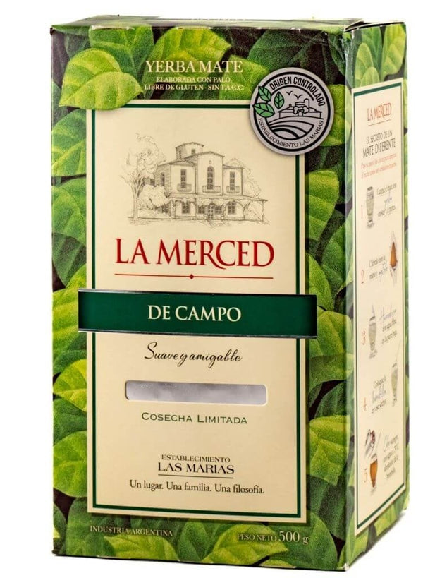 Yerba Mate La Merced De Campo 500g - Yerba Mate