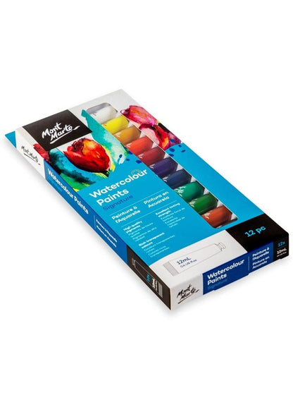 Mont Marte Watercolour Paints 12Pc Set