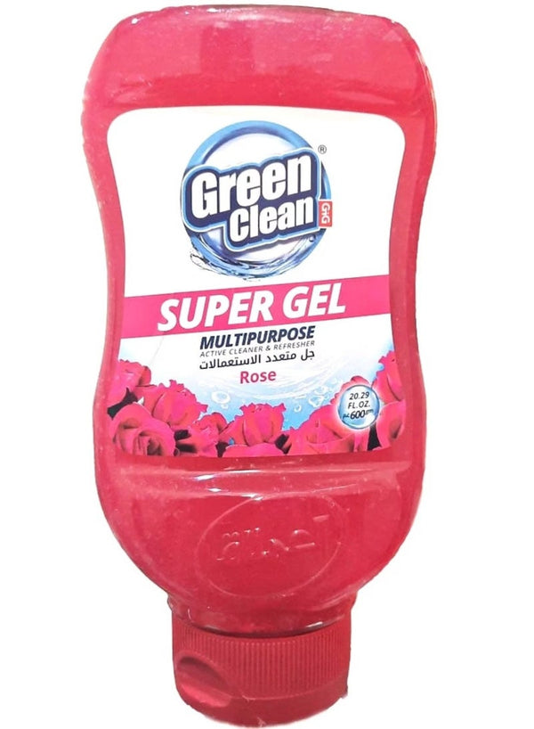 Green Clean Squeez Super Gel Rose - 600 Grams