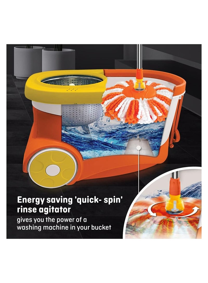 Kress Kleen Cyclone Spin Mop And Bucket Set