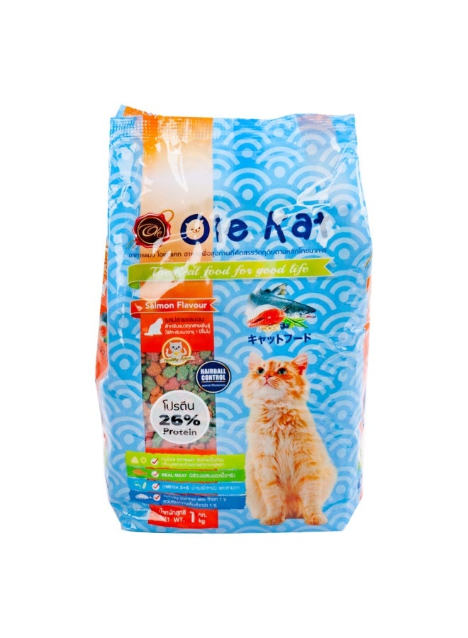 Ole Kat Cat Food Salmon Flavour 1 Kg