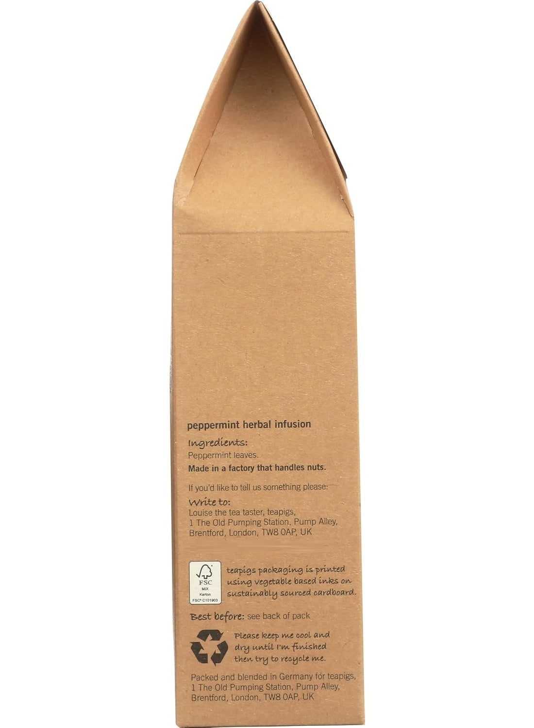 caffeine free, fresh naturally, herbal tea, herbal tea minty, leaves herbal, leaves herbal tea, minty fresh, naturally caffeine, peppermint leaves, tea minty, tea minty fresh, tea temples, tea temples 30g, teapigs, temples 30g
