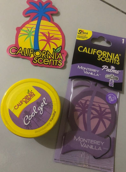 California Scents Monterey Vanilla Cool Gel 70G