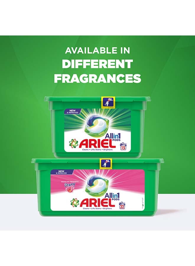 Ariel Original All-In-1 Pods, 15 Count