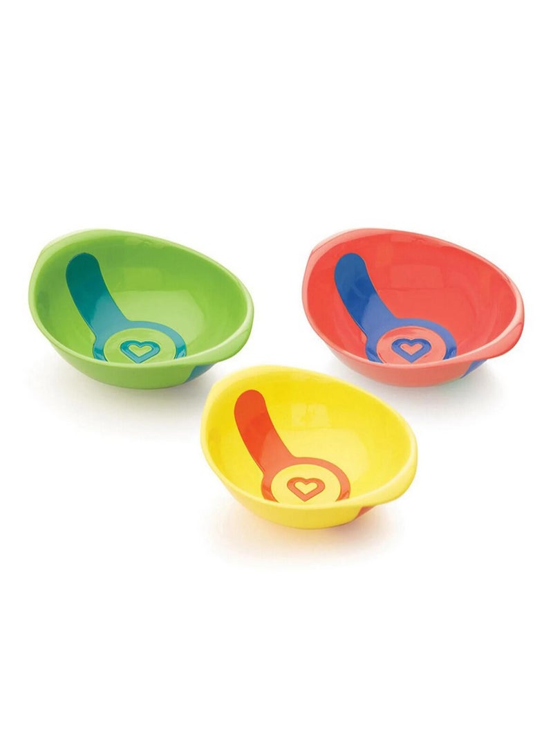 Munchkin White Hot Bowls Pack of 3
