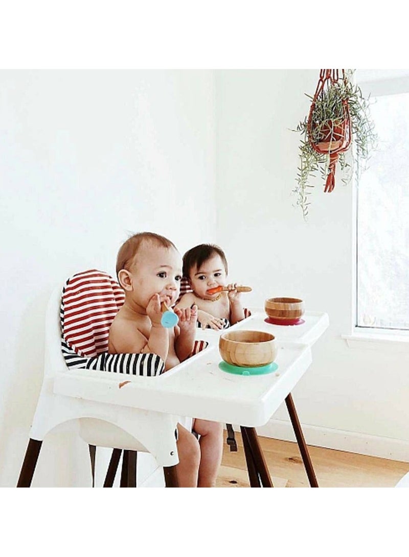 Avanchy Bamboo Suction Bowl + Spoon for Baby