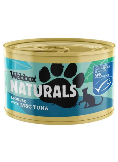 Webbox Natural Cat Mousse With Tuna 85g