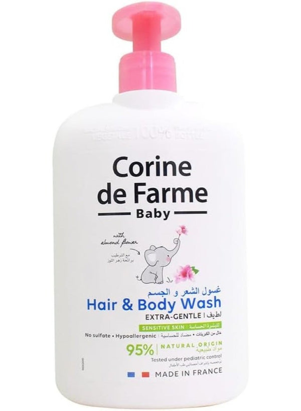 Corine De Farme Baby Hair & Body Wash 500 ML