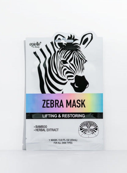 Epielle Zebra Character Mask for Lifting & Restoring