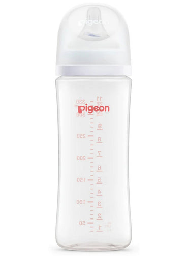 Pigeon Softouch Wide Neck Feeding Bottle White 330 ML