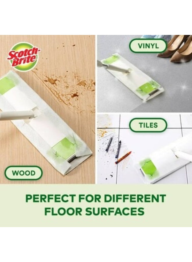 antibacterial, away dirt, cleaning cloth, cleaning cloth refill, cloth refill, disposable cleaning, disposable cleaning cloth, green tea, scotch brite, sweeper wet, sweeper wet disposable, tea scent, type wet, wet disposable, wet disposable cleaning