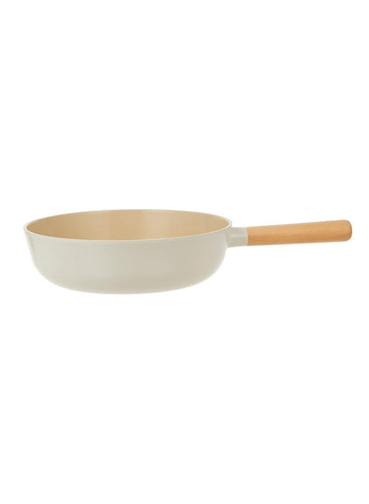 Neoflam Fika Cast Aluminum Wok 10" Beige