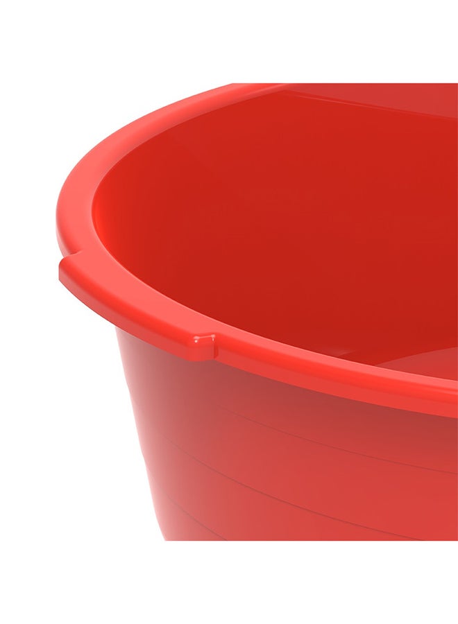 Cosmoplast 16" Round Plastic Basin Tub