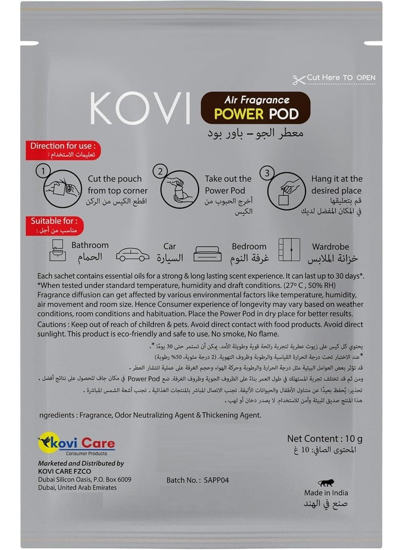 Kovi Air Fragrance Power Pod Arabian Amber 10g