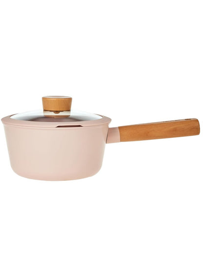 Neoflam Blossom Sauce Pan 18 cm Sandy Pink