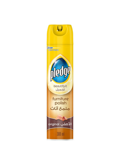 Pledge Furniture Polish Original Spray, 300ml