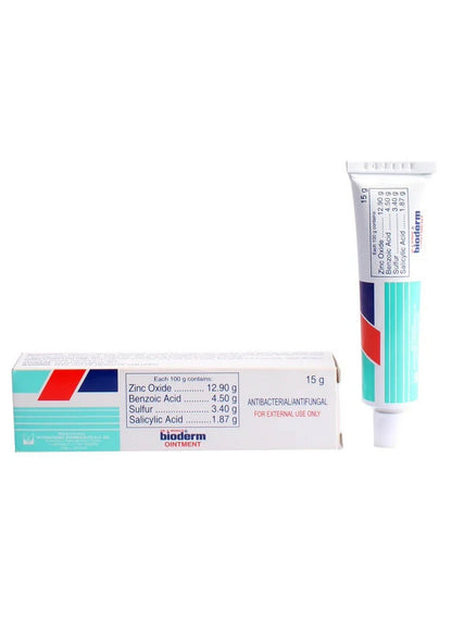 15g treat, 15g tube, antibacterial, bioderm ointment, bioderm ointment 15g, dead skin, dr s wong s, fight acne, first aid, home work, ointment 15g, skin care, skin zinc, skincare, zinc oxide