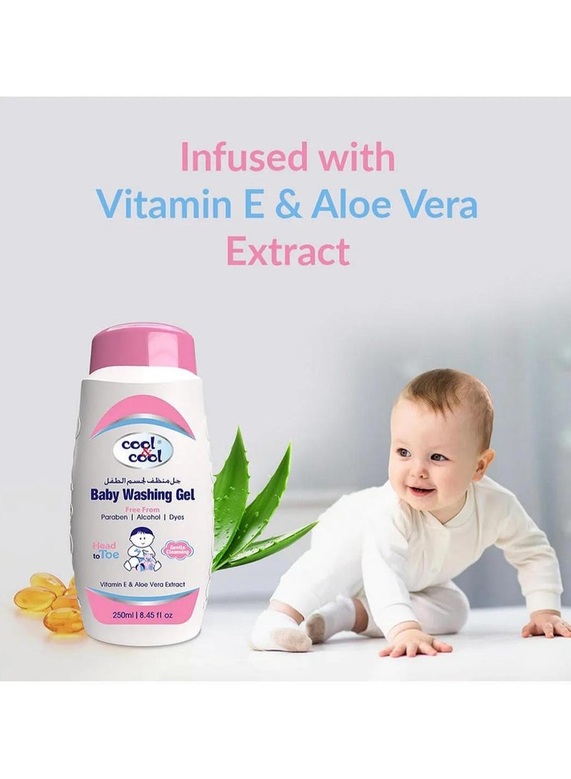 Cool & Cool Baby Washing Gel 250 ML