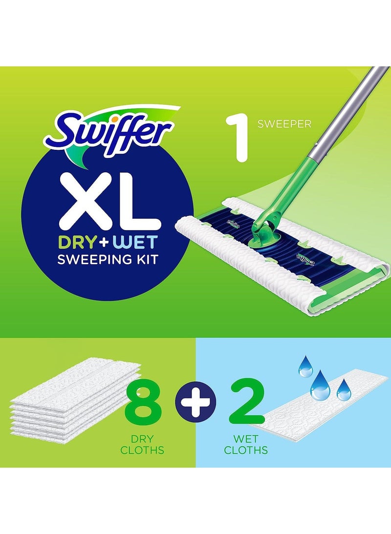 Swiffer Dry With Wet XL Sweeping Kit
