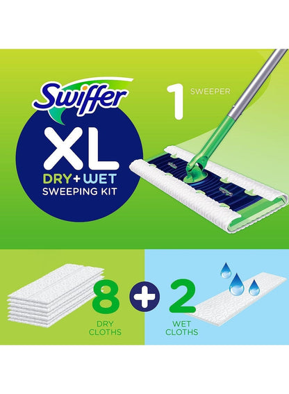Swiffer Dry With Wet XL Sweeping Kit