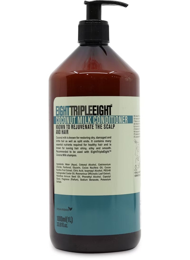 Eight Triple Eight Coconut Milk Conditioner 1L