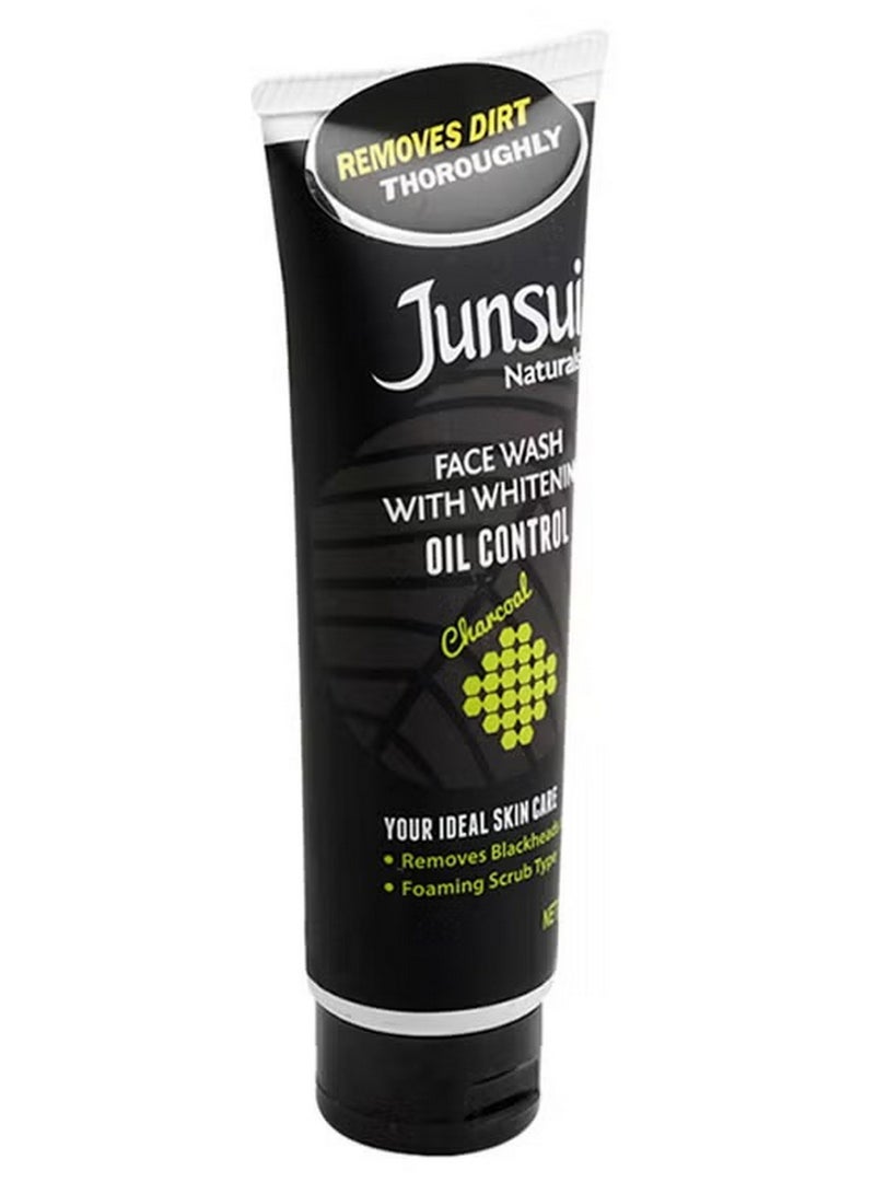 Junsui Naturals Face Wash With Charcoal