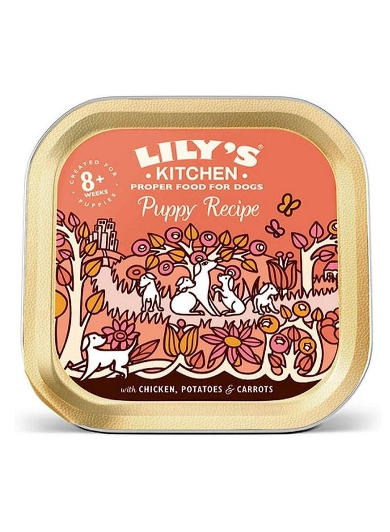 Lily's Kitchen Wet Dog Tray Puppy Recipe Chicken 150g
