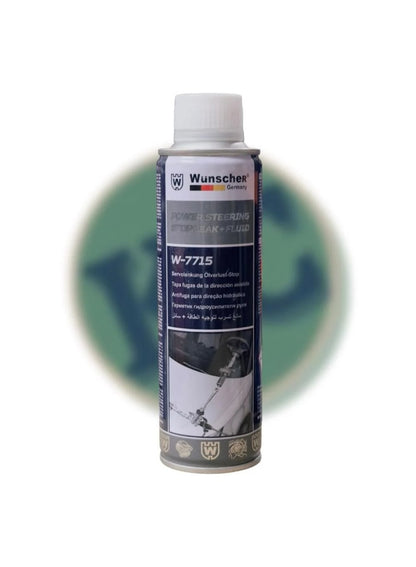 atf based, cool dry, fluid w-7715, leak fluid, leak fluid w-7715, leak stop, life cost, long term, power steering, power steering stop, steering stop, steering stop leak, stop leak, stop leak fluid, wunscher