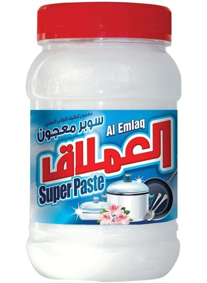 al emlaq, burnt food, cool dry, dishwashing paste, dishwashing paste 750g, dry place, every day, needs key, note keep, paste 750g, pots pans, super dishwashing, super dishwashing paste, two 750g, white net
