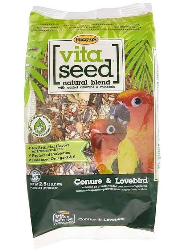 HigginS Vita Seed Conure & Lovebird Food 1.13 Kg